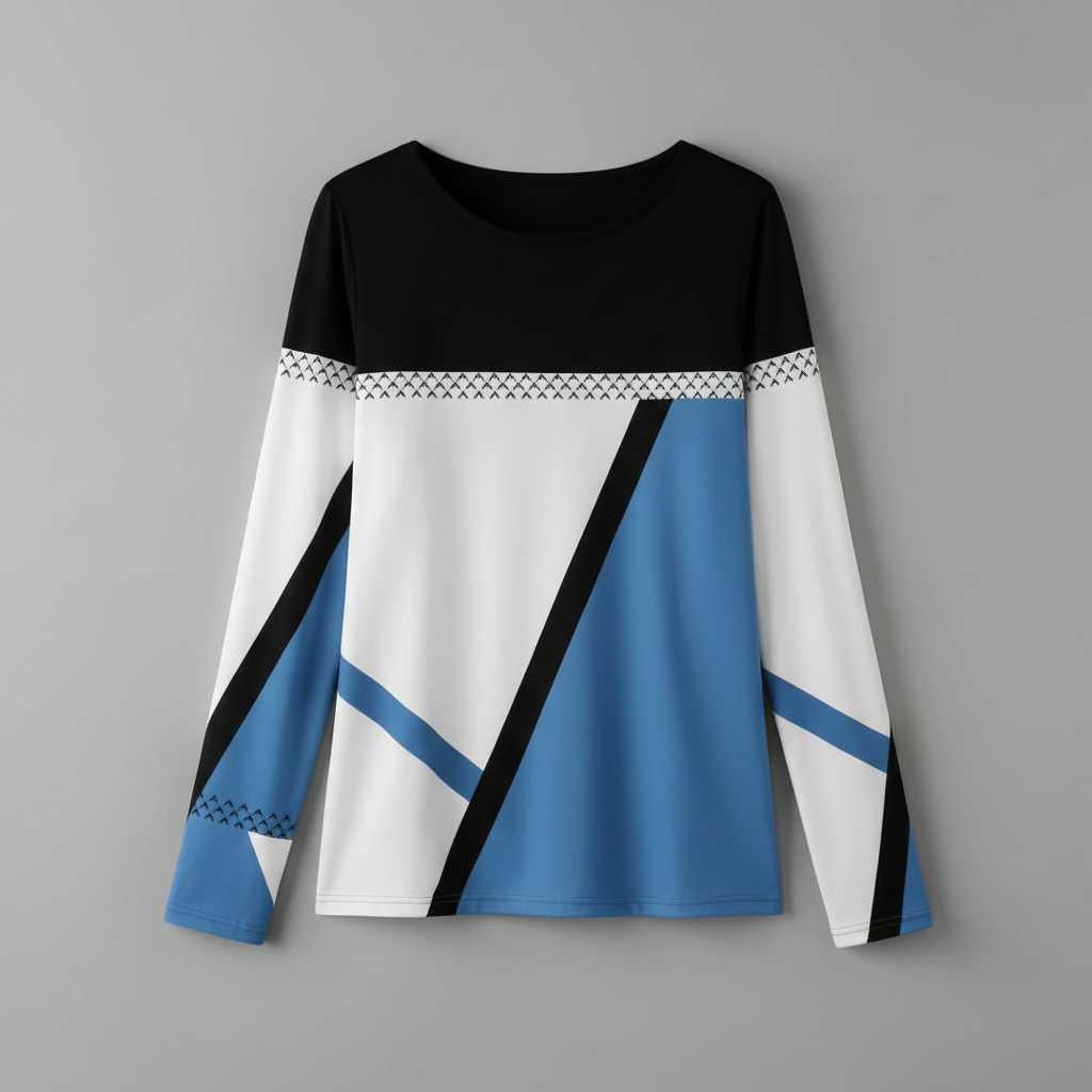 Avril | Women's Graphic Sweater in Soft Knit