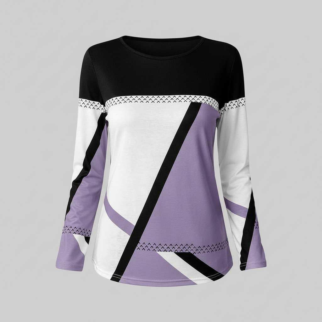 Avril | Women's Graphic Sweater in Soft Knit