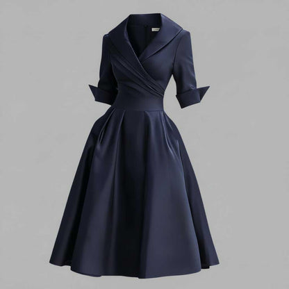 Elegant Midi Dress | Women's Formal Dress