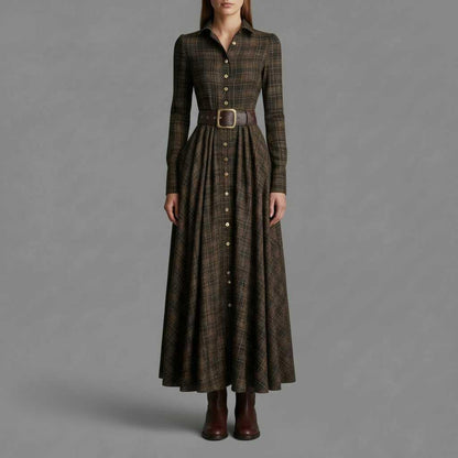 Jannali | Women's Long Sleeve Maxi Dress with Pockets