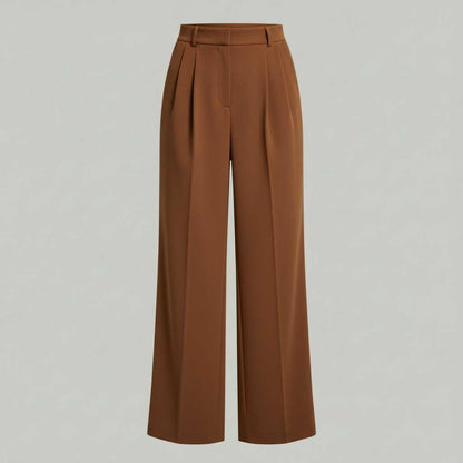 Lena Tailored Wide Leg Trousers | Women's Black Pants
